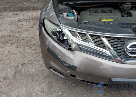 2011 Nissan Murano Sl from USA, damaged, VIN JN8AZ1MW0BW152606